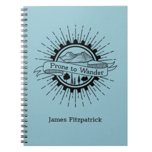 Prone to Wander Travel Journal