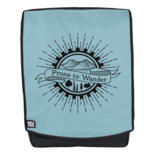 Prone to Wander Traveller Backpack