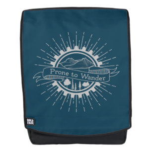 Prone to Wander Traveller Backpack