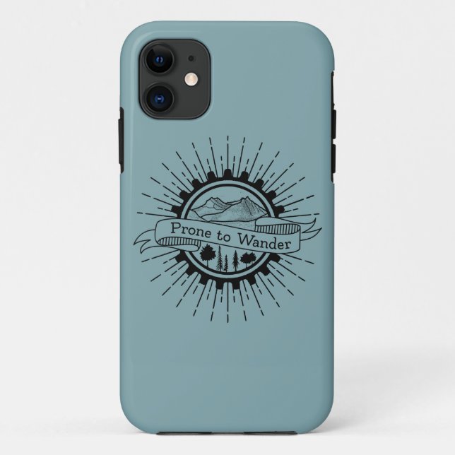 Prone to Wander Traveller Case-Mate iPhone Case (Back)