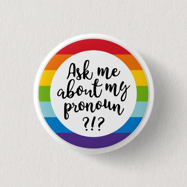 Pronoun Badge (Front)