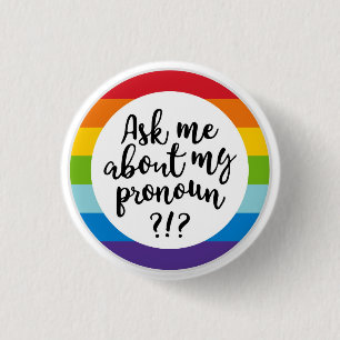 Pronoun Badge