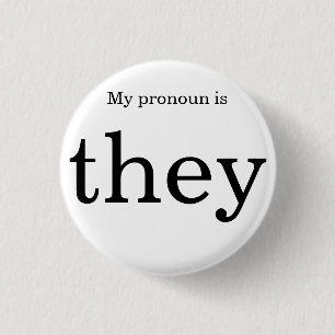 Pronoun badge