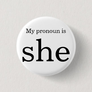 Pronoun badge