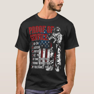 Proof Of Service Dd 214 Sarcasm Tinnitus T-Shirt