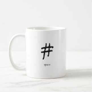 proofreaders' mark mug -- space