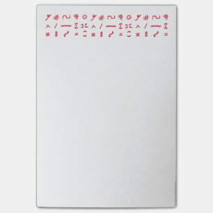 Proofreader's marks Post-it Note