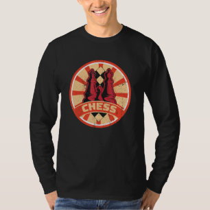 Propaganda Chess Game Tactics Chess Board T-Shirt