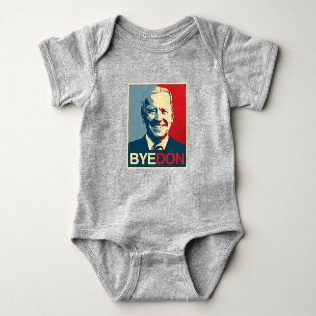 Propaganda Poster - BYE DON Baby Bodysuit (Front)
