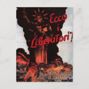 Propaganda Poster Postcard