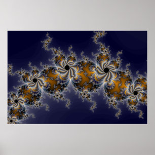 Propelleflora - Swirl Fractal Poster