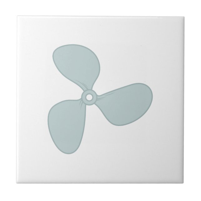 Propeller Ceramic Tile (Front)