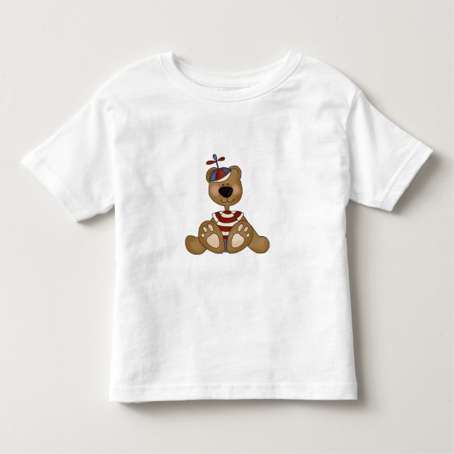 Propeller Hat Boy Bear Tshirts and Gifts (Front)