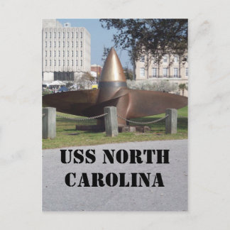 propeller of USS North Postcard