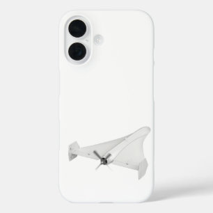 Propeller-powered military UAV iPhone 16 Case