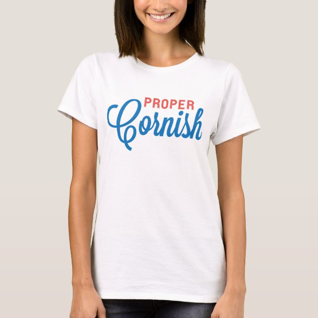 Proper Cornish T-Shirt (Front)