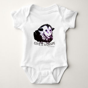 Proper Possum Baby Bodysuit
