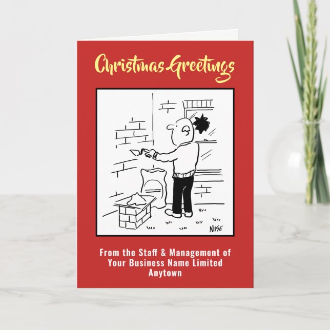 Property Maintenance Company Christmas Card (Front)