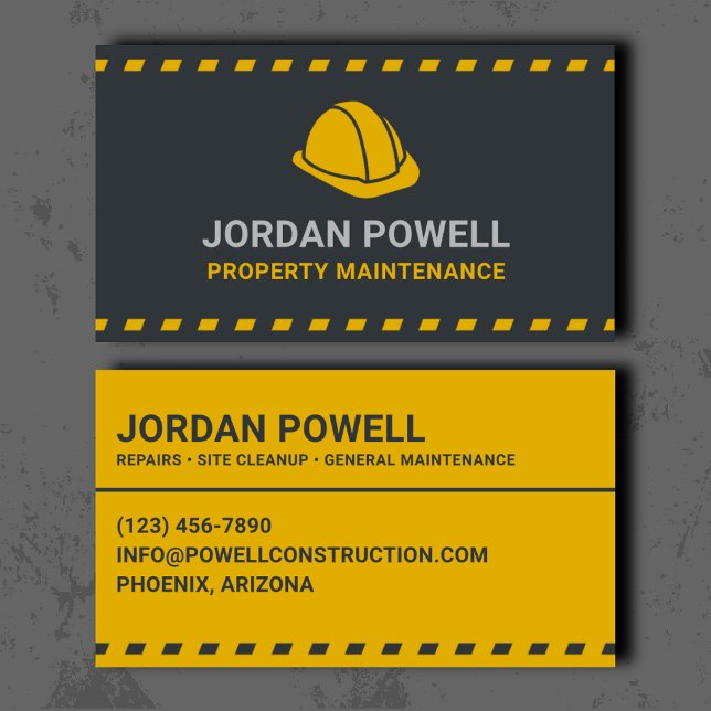 Property Maintenance Professional Business Card (Creator Uploaded)