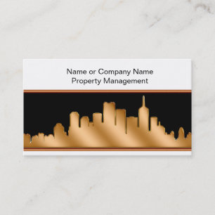 Property Management Business Cards