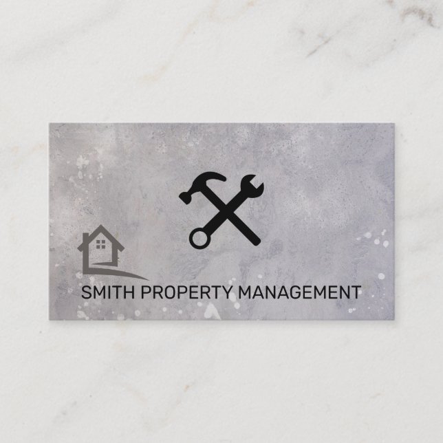 Property Management | Construction Appointment Card (Front)