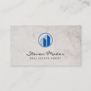 Property Management Real Estate Agent Business Card