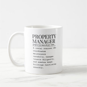 Property manager coffee mug