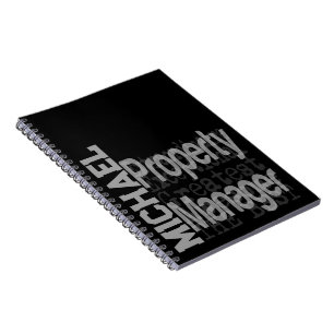 Property Manager Extraordinaire CUSTOM Notebook
