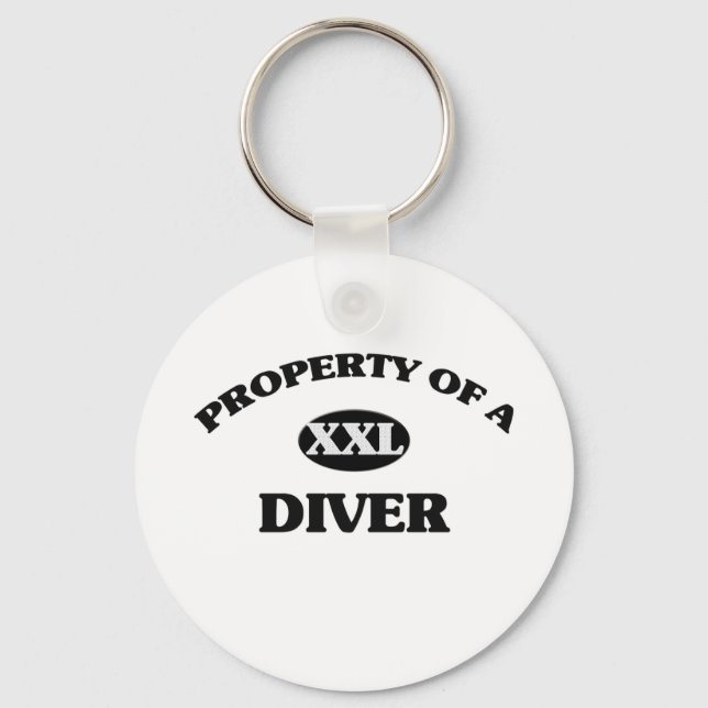 Property of a DIVER Key Ring (Front)