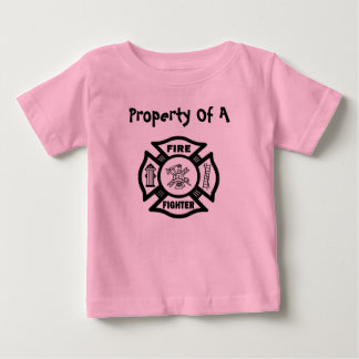 Property of A Firefighter Baby T-Shirt