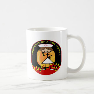 Property of a Hot Nurse Coffee Mug