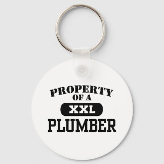 Property of a Plumber Key Ring