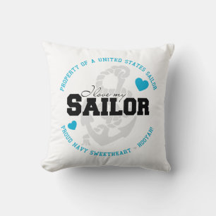 Property of a Sailor Cushion