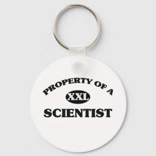 Property of a SCIENTIST Key Ring
