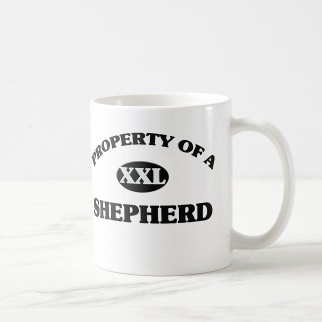 Property of a SHEPHERD Coffee Mug (Right)