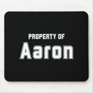 Property Of Aaron Funny Bachelorette Gifts For Bri Mouse Pad