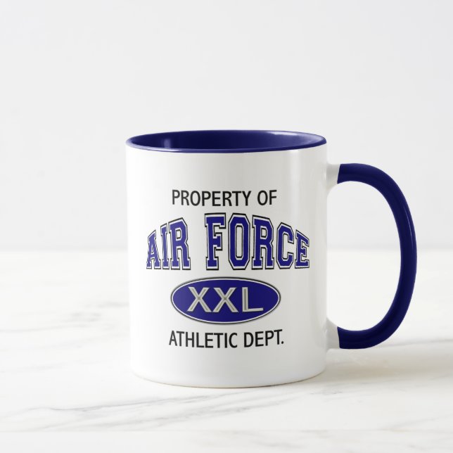 PROPERTY OF AIR FORCE ATHLETIC DEPT MUG (Right)
