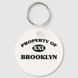 Property of BROOKLYN Key Ring