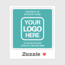 Property Of Business | Teal | White Logo