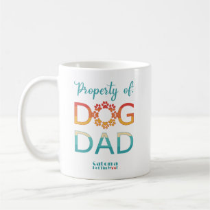 Property of Dog Dad Coffee Mug