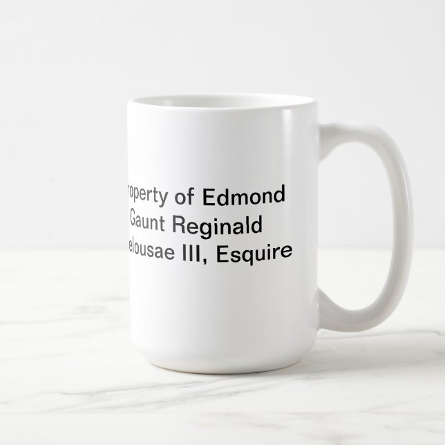 Property of Edmond Mug (Right)