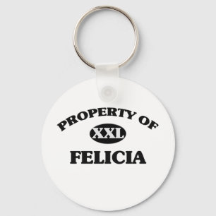 Property of FELICIA Key Ring