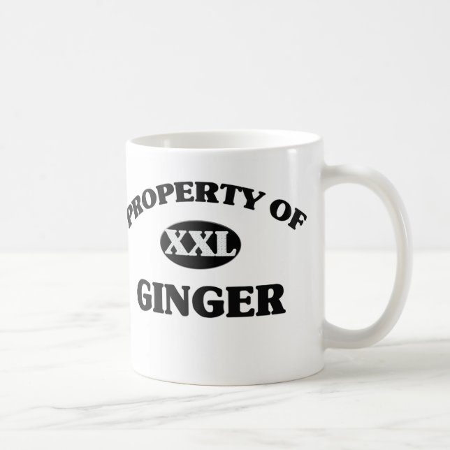 Property of GINGER Coffee Mug (Right)
