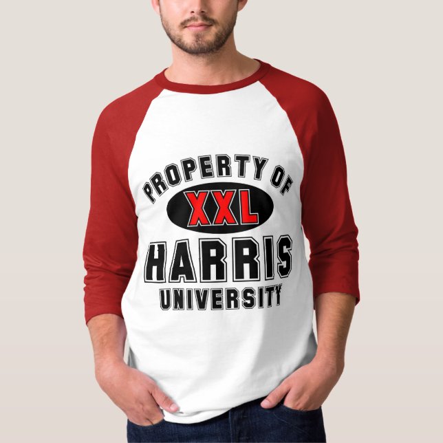 Property of Harris University T-Shirt (Front)