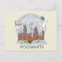 Property of Hogwarts Cartoon Graphic