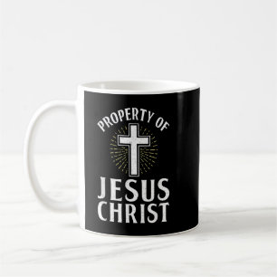 Property of Jesus Christ God Religious T-Shirt Coffee Mug