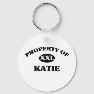 Property of KATIE Key Ring