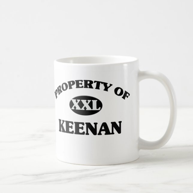 Property of KEENAN Coffee Mug (Right)