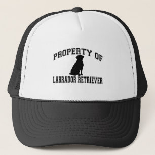 Property of Labrador Retriever Trucker Hat