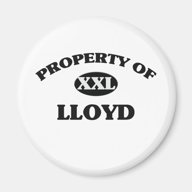 Property of LLOYD Magnet (Front)